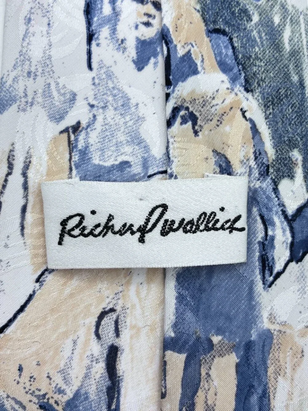 RICHARD WALLICH Artist Collection SECOND SHOT Golf Men's Neck Tie - SHIPS FREE!
